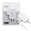 Toiteadapter QOLTEC 51039 65W AC-to-DC 220–240V 20.3V/3.25A Type C valge, 1.7 m kaabel