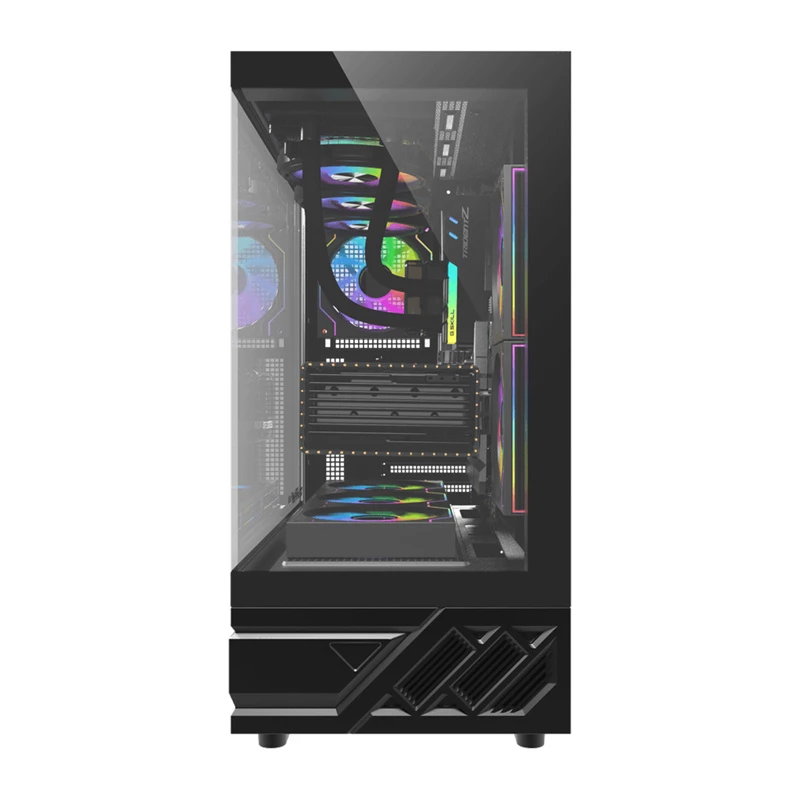 Arvutikorpus DarkFlash DS950 (must) — kesktorn ATX-ühilduv