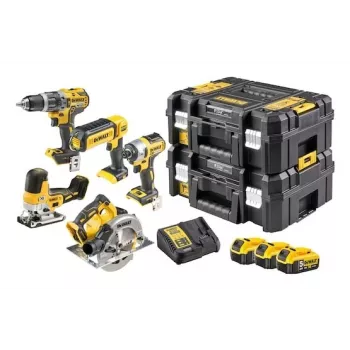 Elektriliste tööriistade komplekt DeWALT DCK500P3T-QW, 18 V, 3 akut
