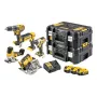 Elektriliste tööriistade komplekt DeWALT DCK500P3T-QW, 18 V, 3 akut
