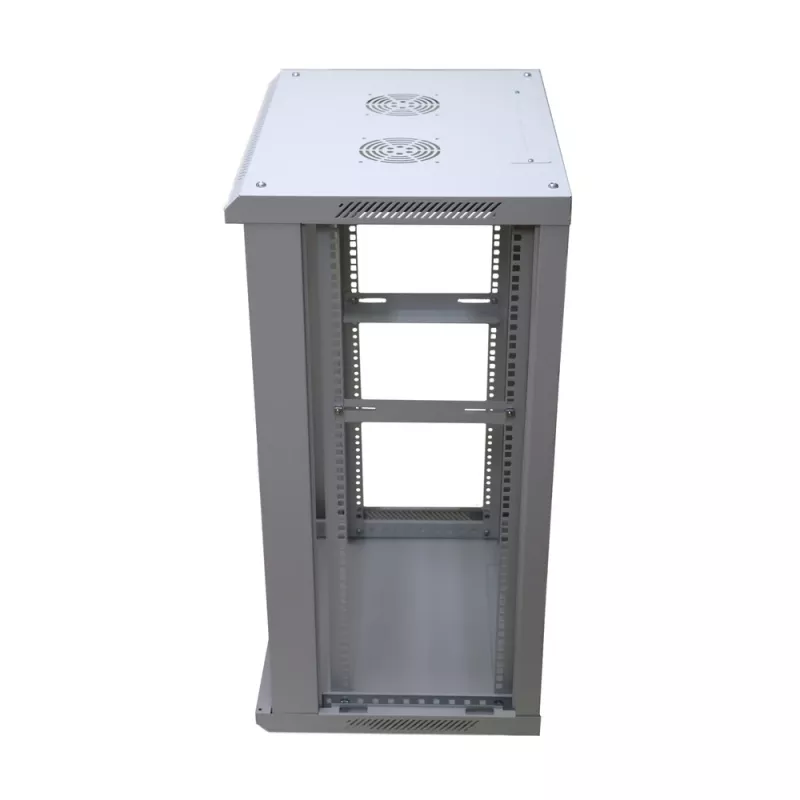 Seinale kinnitatav rack Extralink Rackmount kapp 18U 600x600 Hall võtmelukk