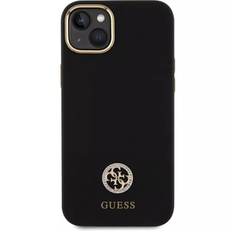 GUESS | GUHCP15M4DGPK | Tagakaas | Apple | iPhone 15 Plus/14 Plus | TPU, silikoon, mikrokiud | Must