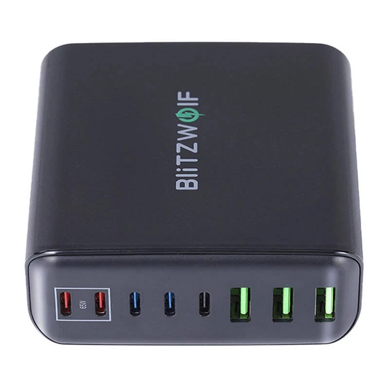 Seinalaadija Blitzwolf BW-S26 250W (must)