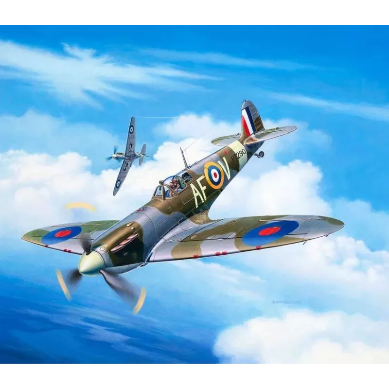 Revell Spitfire Mk.IIa plastikust mudelkomplekt