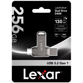 USB-mälupulk Lexar 256 GB USB Type-C LJDD400256G-BNQNG