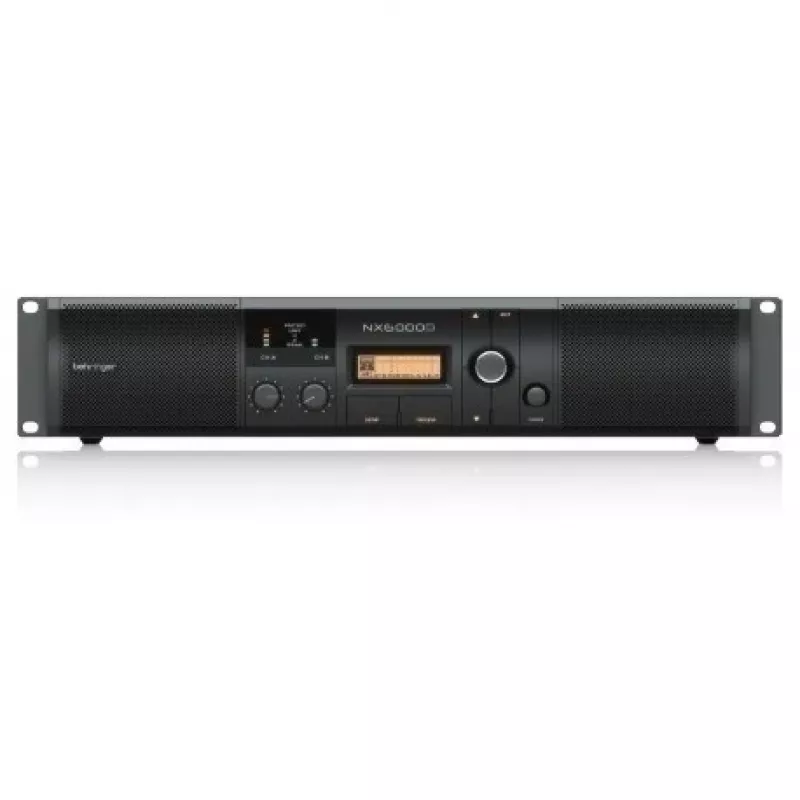 Behringer NX6000D helivõimendi 2.0 kanaliga Kodune Must