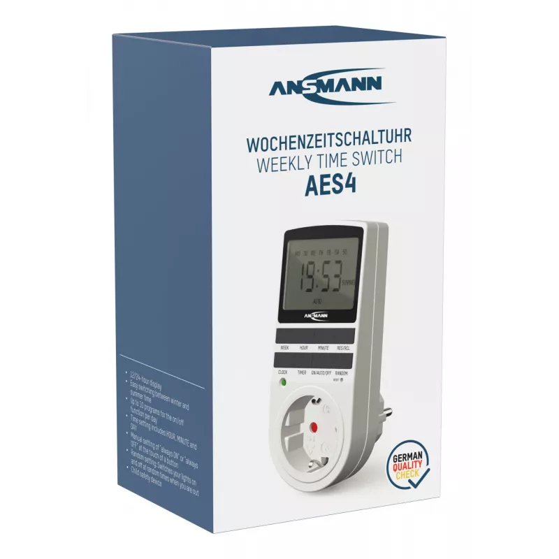 Päeva-/nädalataimer Ansmann 1260-0006