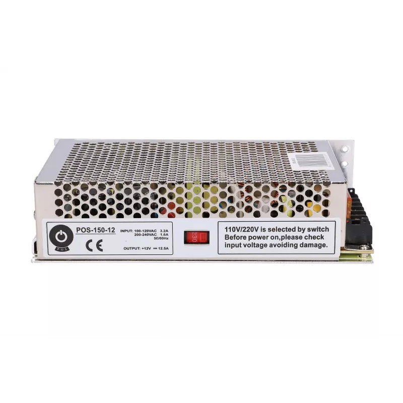 Toiteplokk MPL POS-150-12 12V 12.5A – modulaarne MPL POS-150-12
