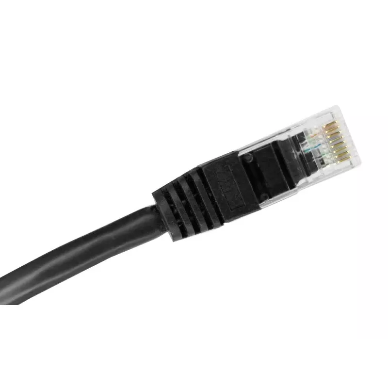 AVIZIO KKU6CZA0.5 võrgukaabel Must 0.5 m Cat6 U/UTP (UTP)