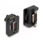DeLOCK D-tüüpi moodul VGA isane-isasele Must 31mm x 25mm x 16mm
