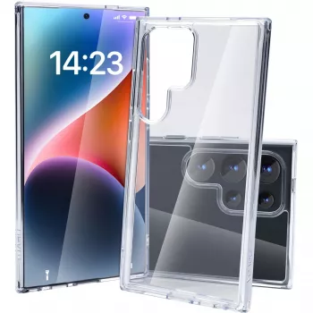 StyleShell SHOCKFlex, telefoniümbris läbipaistev, Samsung Galaxy S24 Ultra