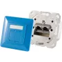 Pistikupesa 2 x RJ-45 ShiverPeaks 74280-B — Cat6a, 500 MHz, sinine, metallkorpus