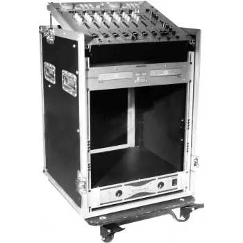 Transportkohver Roadinger 30110001 Vineer Must 29,9 kg