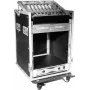 Transportkohver Roadinger 30110001 Vineer Must 29,9 kg