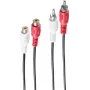 Audio kaabel ShiverPeaks BS40204 2.5m 2 x RCA must