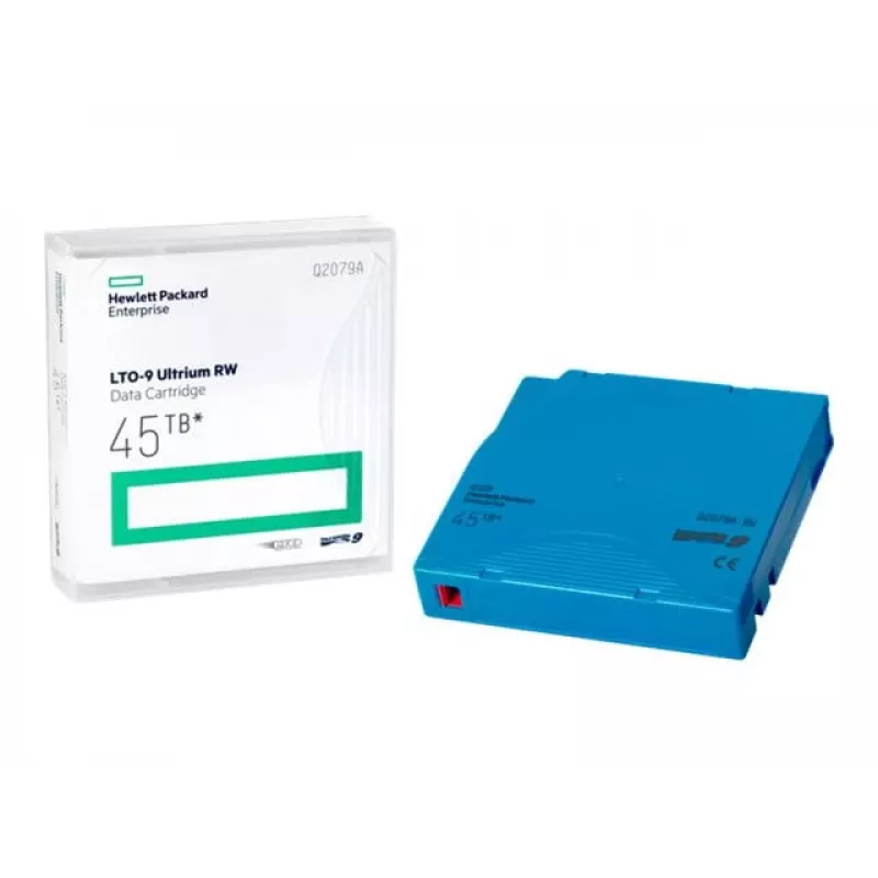 HPE LTO-9 Ultrium 45TB RW andmekassett