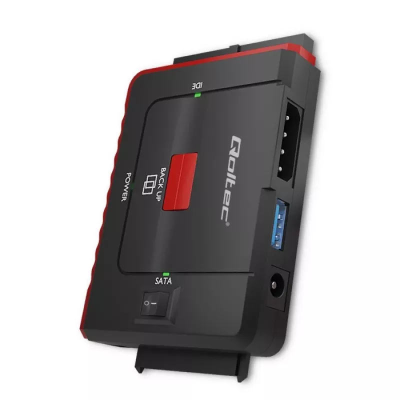 USB 3.0 IDE/SATA III adapter QOLTEC 50645