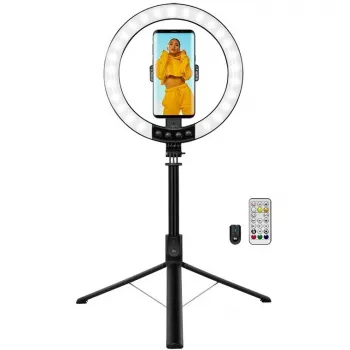 LogiLink nutitelefoni ringvalgusti selfie-pulga statiiviga, DM 20cm (AA0156)