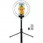 LogiLink nutitelefoni ringvalgusti selfie-pulga statiiviga, DM 20cm (AA0156)