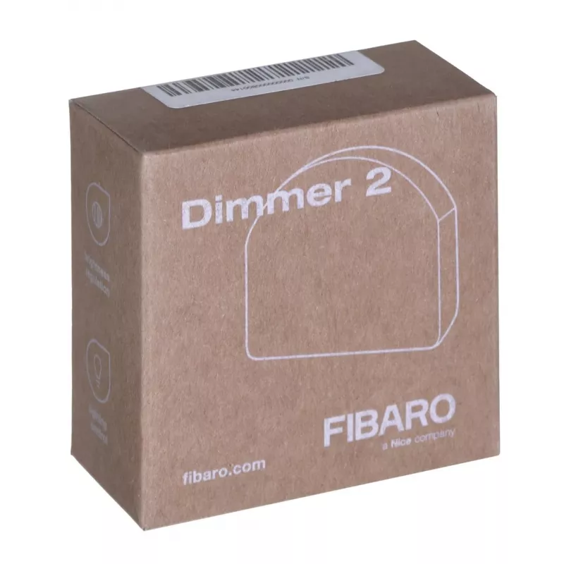 Fibaro Dimmer 2 FGD-212 Z-Wave valgustuse reguleerimismoodul, must