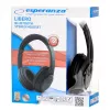 Esperanza Libero EH163K Kõrvaklapid Juhtmeta peapael Muusika Mini-USB Bluetooth Must