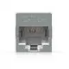 Inline RJ45 sidur UBIQUITI UACC-RJ45-COUPLER-C6A Compact — RJ45 Cat6A inline-ühendus