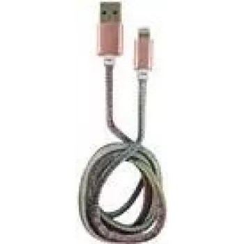 LC-POWER kaabel USB-Lightning-1M-4 1m sinine/roosa, USB-A Lightning