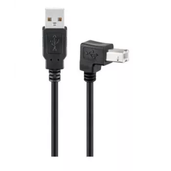 Microconnect USBAB2nurgaga2 USB-kaabel USB 2.0 1,8 m USB A USB B Must