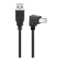 Microconnect USBAB2nurgaga2 USB-kaabel USB 2.0 1,8 m USB A USB B Must