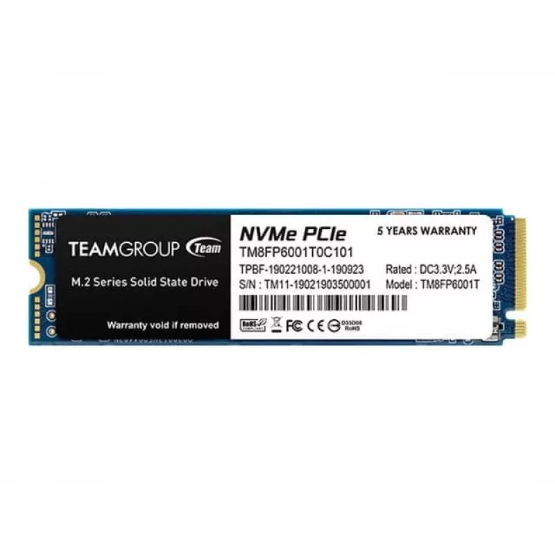 SSD-ketas Team Group 1 TB M.2 PCI Express 3.0 NVMe MP33