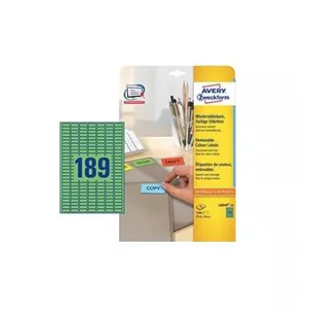 Isekleepuv silt Avery L6049-20 Roheline