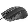 USB-juhtmega hiir, 3 nuppu, kummeeritud pind, 1000DPI