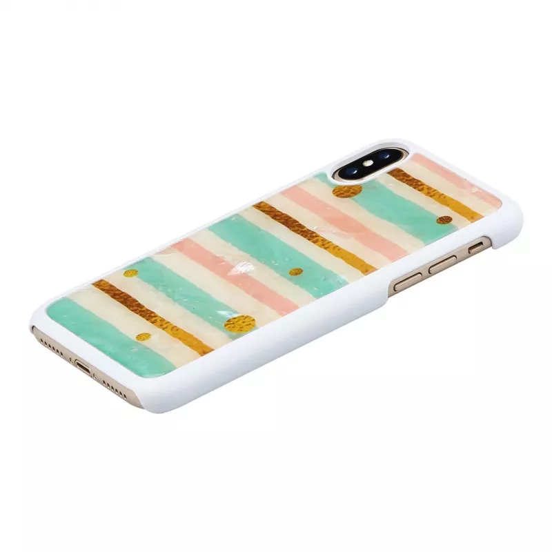 Nutitelefoni ümbris iKins iPhone XS / iPhone XS Max jaoks — pop mint Must