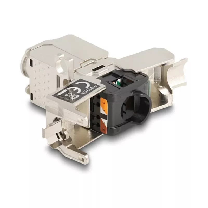 Võrgukaabli ühenduspistmik DeLOCK 88198 LSA-LSA Cat.6A STP 31,6 mm roostevaba teras