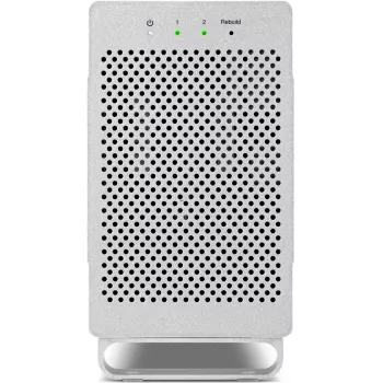 HDD-korpus OWC Mercury Elite Pro Dual valge kahele 3,5-tollisele SATA-kõvakettale, RAID 0/1/SPAN, USB Type‑B
