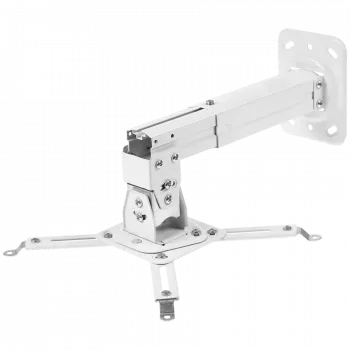 Lae/seina projektorikinnitus ONKRON K3A — valge, max koormus 10 kg, 130×390×102 mm