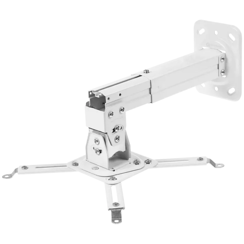 Lae/seina projektorikinnitus ONKRON K3A — valge, max koormus 10 kg, 130×390×102 mm