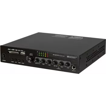 Eelvõimendi Omnitronic EP-220PS MP3-mängija, Bluetoothi ja FM-raadioga