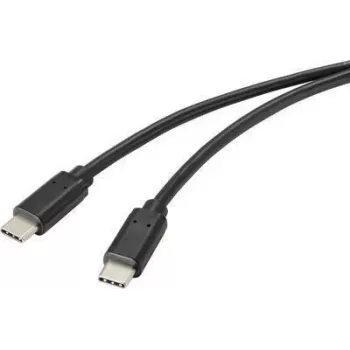 Renkforce RF-4716840 USB-kaabel 1 m USB 2.0 USB A USB C Must (RF-4716840)