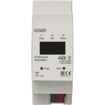 Jung IPS300SREG KNX IP-liides — KNX/IP-võrgulüüs hooneautomaatikale