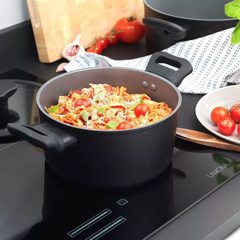 Stockpot Russell Hobbs RH01863EU7 20 cm Crystaltech cookware roostevaba teras klaasist kaas