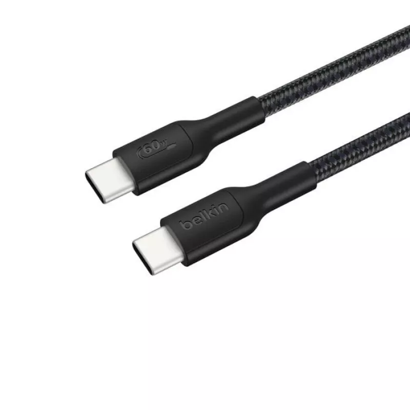 Belkin USB-C/USB-C mängukaabel 2 m põimitud Switch 2 ENA008hq2MBK (ENA008HQ2MBK)