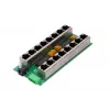 PoE injektor Extralink Gigabit 8 porti 1000Mb/s RJ45 režiim B