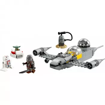 LEGO Star Wars komplekt 75410 N-1 tähelennuki mudel 92 tk, minifiguurid Mando ja Grogu