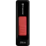 Transcend JetFlash 760 USB-mälupulk 256 GB USB Type-A 3.2 Gen 1 (3.1 Gen 1) Must - Punane (TS256GJF760)