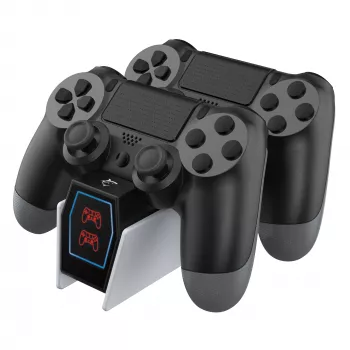 Laadimisdokk White Shark PS4-0417 kahe laadimisjaam PS4 kontrolleritele