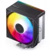 Protsessori jahuti Jonsbo CB40 must ARGB Single-Tower 225W TDP, 120mm PWM ventilaator