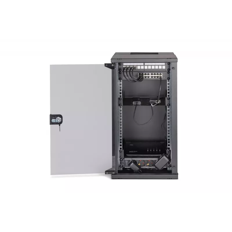 Seinale paigaldatav rack Digitus DN-49105-SET 12U 60 kg IP20