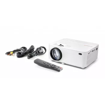 Technaxx TX-113 Standard Throw Projektor 1800 ANSI luumenit LED 800x480 Valge