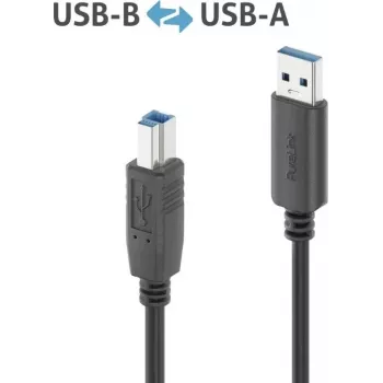 PureLink IS2301-020 kvaliteetne USB 3.2 USB-A USB-B kaabel - Kaabel - Digitaalne/Andmeedastus (IS2301-020)